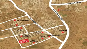 Location of Siddhi Aarohi Elysium - Image 119024