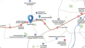 Location of Ranjekar Avantika - Image 215451