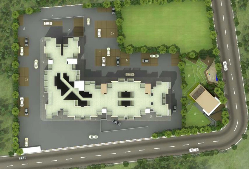 Master Plan of Belvalkar Kalpak Homes in Kirkatwadi, Pune - Image 215458