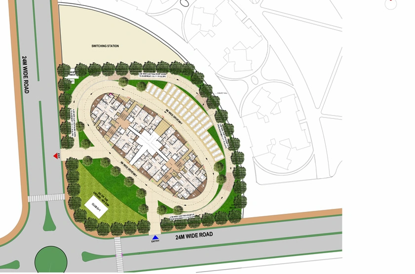 Master Plan of Pride Atlantic - Pride World City in Charholi, Pune - Image 10164