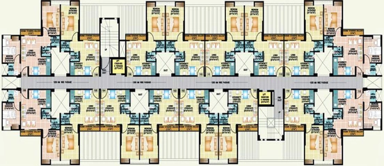 Floor Plan of Calyx Atulya Raghukul in Charholi, Pune - Image 215584