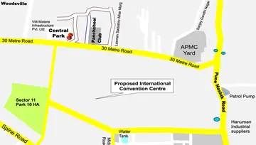 Location of Central Park Residences - Image 215597
