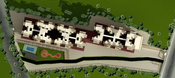 Master Plan of Central Park Residences in Moshi, Pune - Image 215595
