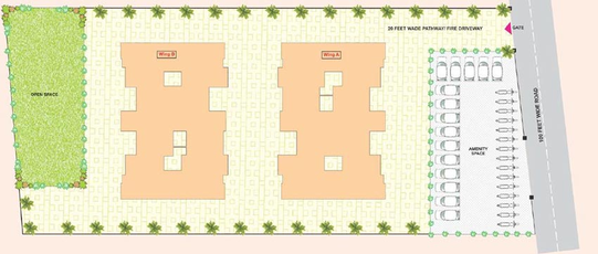 Master Plan of Tuljai Residency in Jambhe, Pune - Image 215618