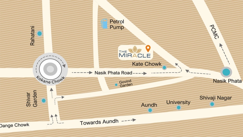 Sample Apartment of Futuristic The Miracle in Pimple Saudagar, Pune - Image 215641