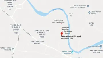 Location of Uma Mangal Shrushti - Image 215661