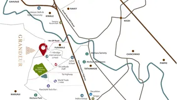 Location of Garve Akshara Grandeur - Image 215743
