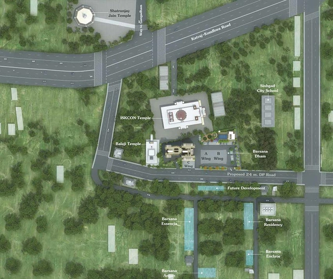 Master Plan of Vrindavan Barsana Dham in Kondhwa, Pune - Image 215771