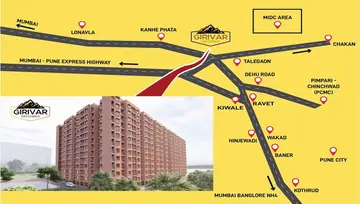 Location of Peridot Girivar Residency - Image 215755