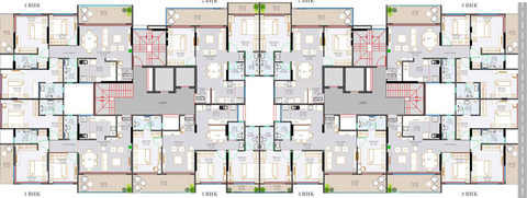 Floor Plan of GM Mahika in Karve Nagar, Pune - Image 215791