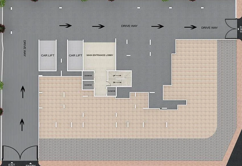 Master Plan of Ekta Corner View in Khar West, Mumbai - Image 215834