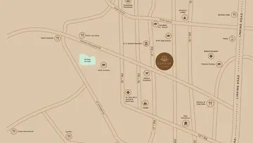 Location of Ekta Evaana - Image 215865