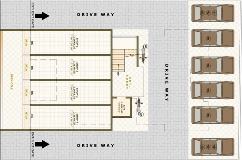 Master Plan of Shree Samarth Residency in Ghansoli, Navi Mumbai - Image 215929