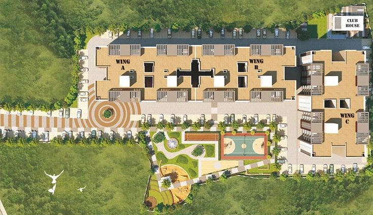 Master Plan of Excellaa Kalash Homes in Pirangut, Pune - Image 215998