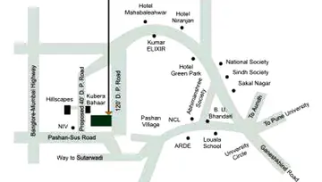 Location of Kumar Shantiniketan 2 - Image 216047