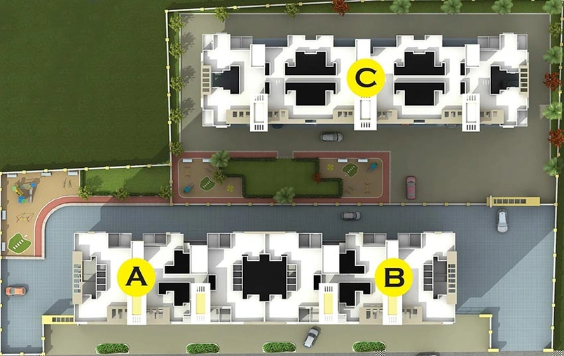 Master Plan of Mak Snehangan Residency in Wakad, Pune - Image 216087