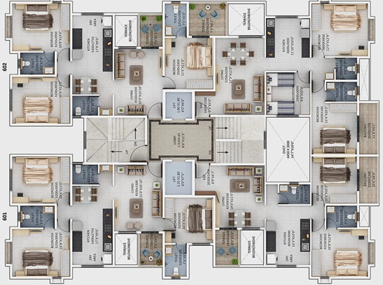 Floor Plan of Joshi Charuhas in Kothrud, Pune - Image 216114