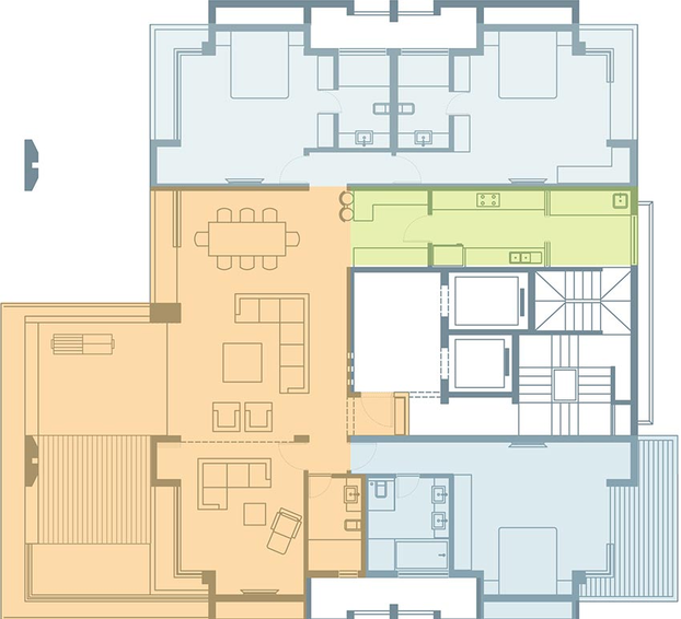 Floor Plan of Skyi 5 in Baner, Pune - Image 216137