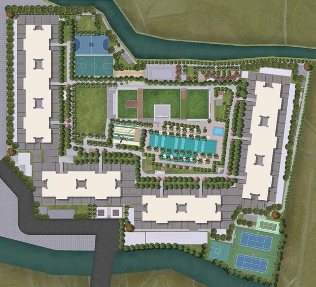 Master Plan of Kumar Parc Residences in Hadapsar, Pune - Image 117938