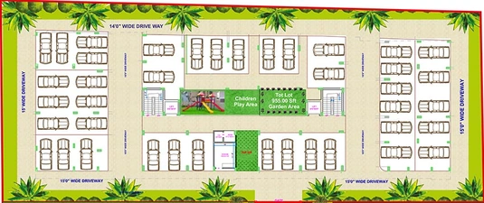 Master Plan of AR Park Pride in Gundlapochampalli, Hyderabad - Image 216323