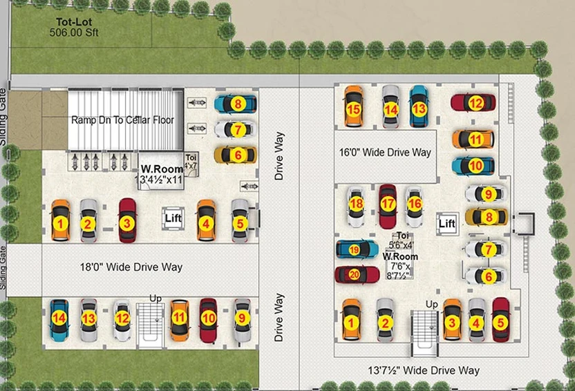 Master Plan of Avani Classica in Ameenpur, Hyderabad - Image 216329