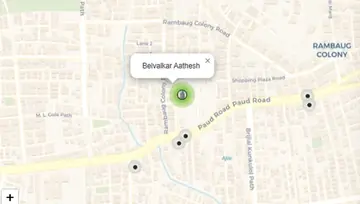 Location of Belvalkar Aathesh - Image 216346