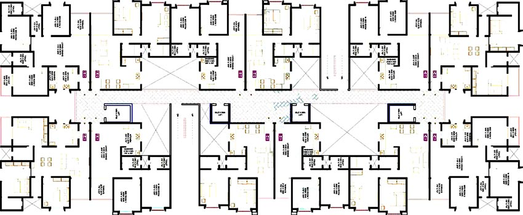Floor Plan of CK Elina Lite in NIBM, Pune - Image 216414