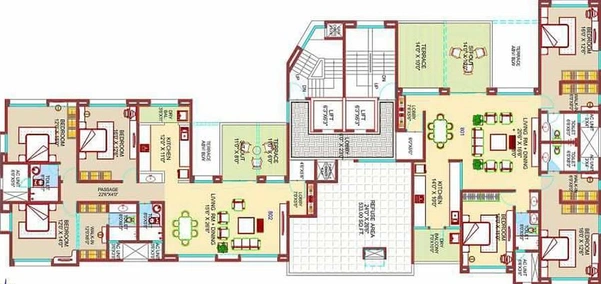 Floor Plan of Nirmiti Fili Villa in Baner, Pune - Image 216451
