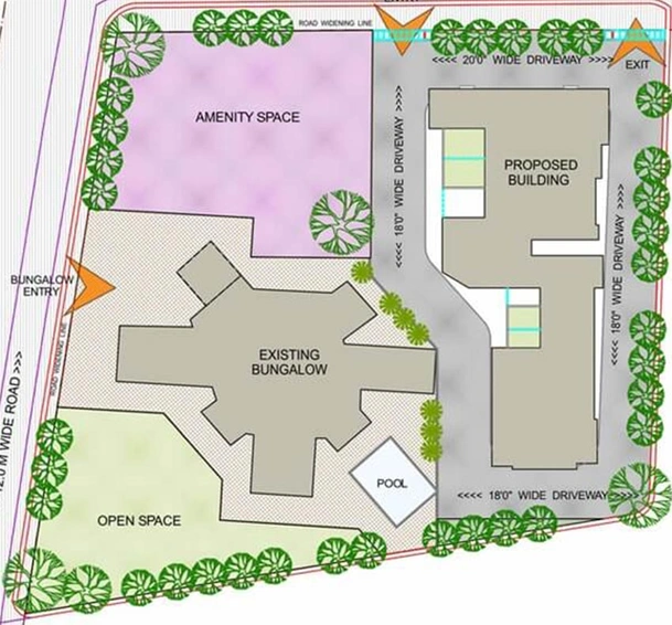 Master Plan of Nirmiti Fili Villa in Baner, Pune - Image 216450