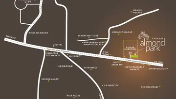 Location of Saakaar Almond Park - Image 216474