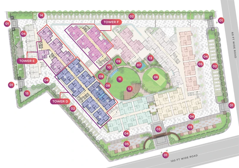 Master Plan of Love Home Joypur in Tonk Road, Jaipur - Image 118039