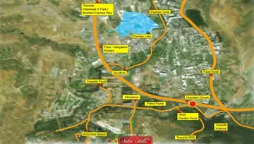 Location of Saarrthi Satin Hills - Image 216542