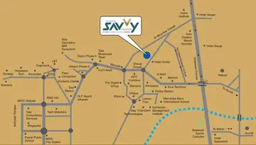 Location of Saarrthi Savvy Homes - Image 216555