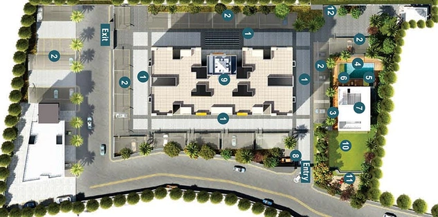 Master Plan of Saarrthi Savvy Homes in Hinjewadi, Pune - Image 216556