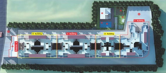 Master Plan of Primespace Utsav Homes in Bhosari, Pune - Image 216628