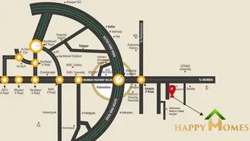Location of Dandapani Happy Homes - Image 216774