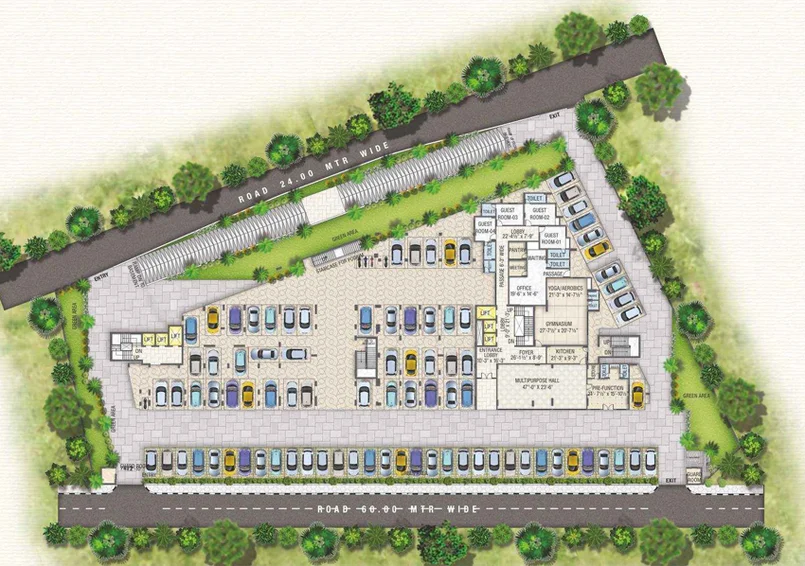 Master Plan of GBD Alaya in Mansarovar, Jaipur - Image 117951