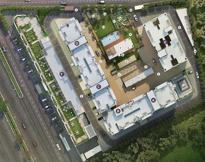 Master Plan of Adi W57 in Wakad, Pune - Image 216911