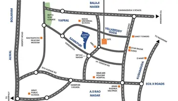 Location of Jyothi Serenity - Image 216910