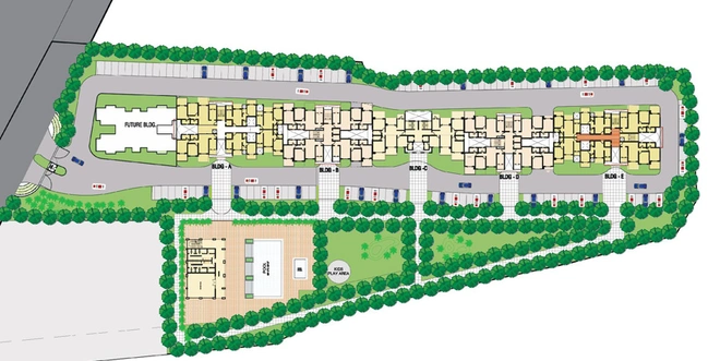 Master Plan of Sheth Beverly Hills in Hinjewadi, Pune - Image 216955