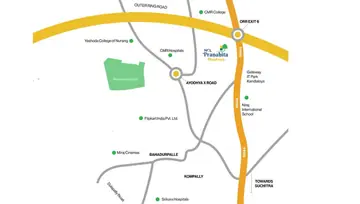 Location of NCL Pranahita Meadows - Image 217006