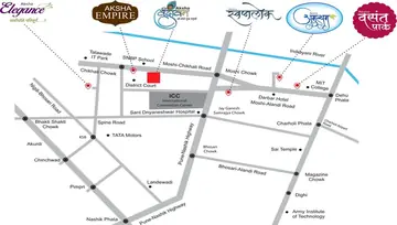 Location of Aksha Vrundavan - Image 217017