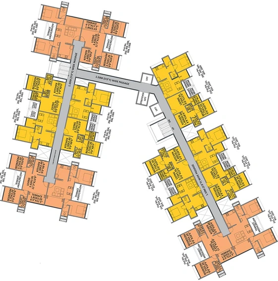 Floor Plan of ARG Eastern Elegance in Manjari Khurd, Pune - Image 217031