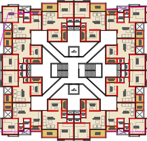 Floor Plan of Artharaj Gokul in Talegaon Dabhade, Pune - Image 217064