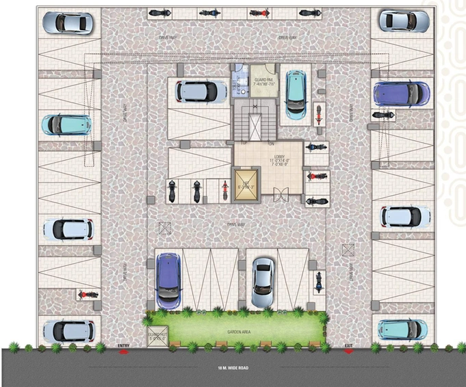 Master Plan of Elite 24 in Mansarovar, Jaipur - Image 117967