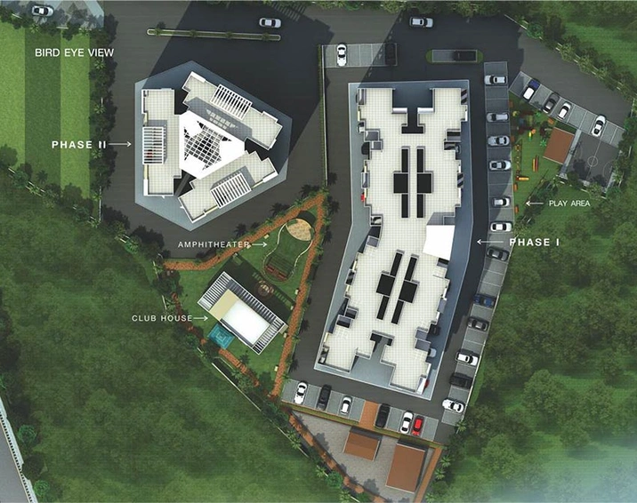Master Plan of Artharaj Hillock Towers in Somatane, Pune - Image 217105