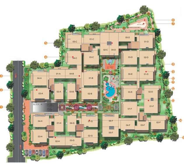 Master Plan of Amrutha Value in Whitefield, Bangalore - Image 217208