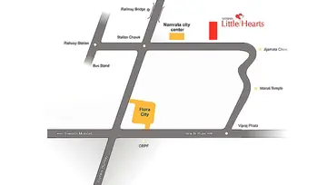 Location of Namrata Little Hearts - Image 217280