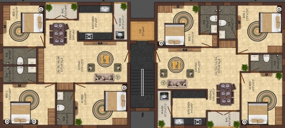 Floor Plan of India Ashwini in Anna Nagar, Chennai - Image 217318