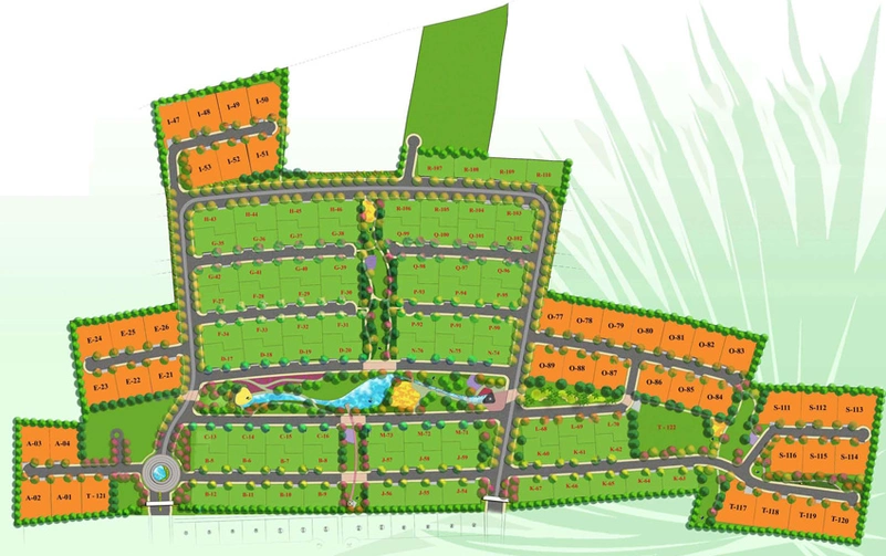 Master Plan of Chaithanya Oak Ville in Whitefield, Bangalore - Image 217421
